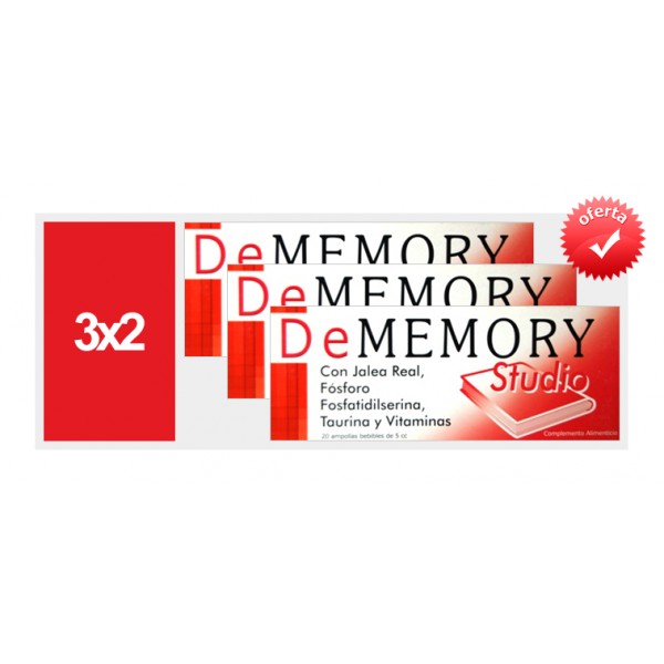 Promo 3x2 ** DeMemory Studio 20 viales