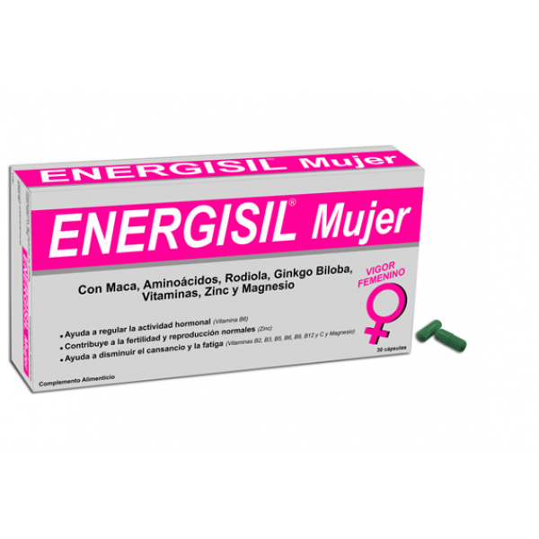 Energsil Mujer 30 cápsulas para el vigor femenino