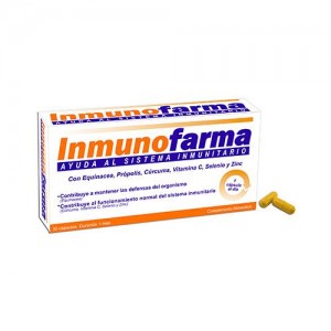 Inmunofarma 30 capsulas - Refuerza sistema inmunitario y las defensas.