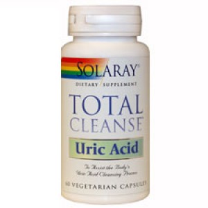 Solaray Total Cleanse Uric Acid 60 Cápsulas